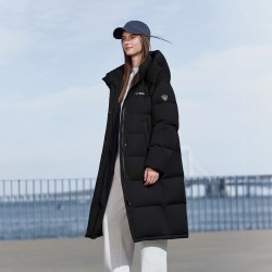 坦博尔 羽绒服长款冬季女2025时尚休闲加厚运动修身好看外套