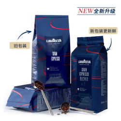 拉瓦萨 经典意式特浓醇香咖啡豆中烘/深烘1KG*2包