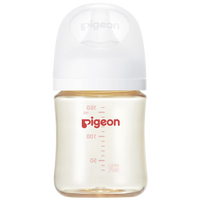 贝亲 新生儿 防胀气宽口径PPSU奶瓶160ml SS号奶嘴 0个月+AA261