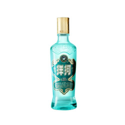 洋河 高线光瓶酒 蓝洋河 52度 211ml 单瓶装 绵柔浓香型白酒