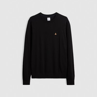 Gap 男装2026秋季新款小熊刺绣长袖针织衫