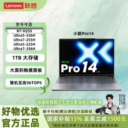 联想 小新 Pro 14（Ultra 5 336H、32G、1T、灰）