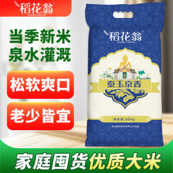 稻花翁 国宝桥米 南方优质大米 泰玉京香20斤