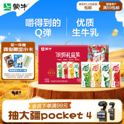蒙牛 真果粒 牛奶饮品组合装 4口味 250g*24盒（芦荟粒+草莓果粒+桃果粒+椰果粒）