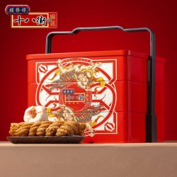 桂发祥 天津特产礼盒 麻花 小八件糕点  501g-1kg 盒装