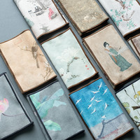 吸水古画彩麂皮绒茶巾 尺寸长约29*宽约15cm