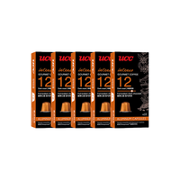 UCC 胶囊咖啡法国进口意式浓缩10粒装适配Nespresso机型 品鉴师系列12号意式特浓