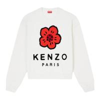 KENZO 女士BOKE海棠花羊毛套头针织衫