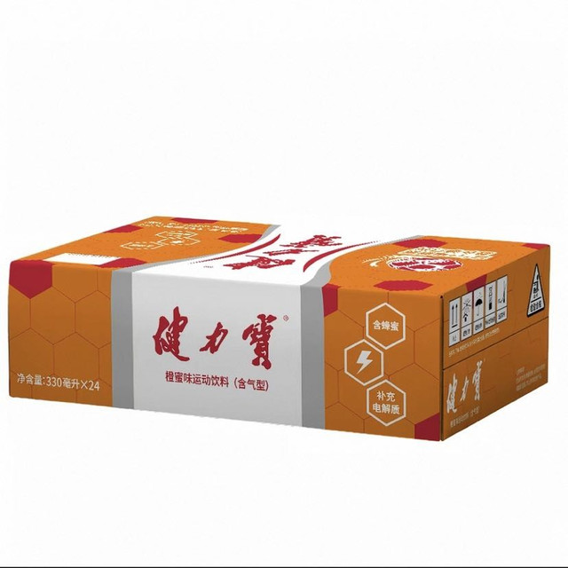 88VIP、今日必买：健力宝 观赛球衣罐 橙蜜味电解质汽水330ml*24罐