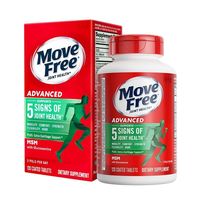 益节 MoveFree益节绿瓶维骨力120粒养护关节钙片氨糖软骨素