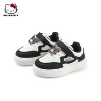 Hello Kitty 童鞋女童板鞋儿童低帮2026秋季库洛米运动鞋女孩百搭休闲跑步鞋潮 米/黑 32