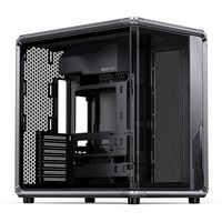 移动端：乔思伯 X400CG曲面玻璃无立柱海景房ATX全景侧透360水冷电脑机箱