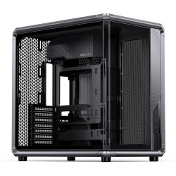乔思伯 X400CG曲面玻璃无立柱海景房ATX全景侧透360水冷电脑机箱
