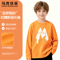 马克华菲 儿童纯棉卫衣长袖t恤