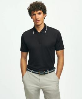 Brooks Brothers 布克兄弟 Performance系列 半拉链珠地棉 POLO衫