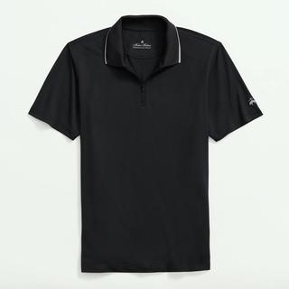 Brooks Brothers 布克兄弟 Performance系列 半拉链珠地棉 POLO衫