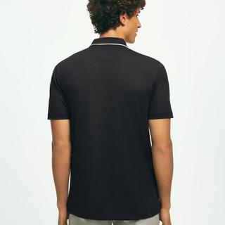 Brooks Brothers 布克兄弟 Performance系列 半拉链珠地棉 POLO衫