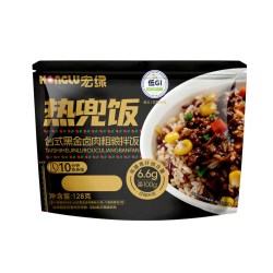 宏绿 128g袋装热兜饭低GI懒人冲泡即食粗粮拌饭宿舍囤货户外速食
