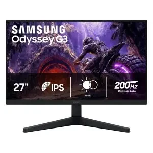 三星 Samsung Odyssey G3 27英寸 200Hz IPS 电竞显示器 FHD