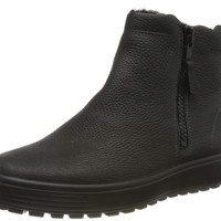 ECCO 爱步 男士柔酷7号 Soft 7 靴子 Black Black 43 EU