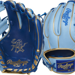 Rawlings 棒球手套 右手投掷 青少年成人 HEART OF THE HIDE 29cm 皇家蓝