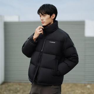 坦博尔 TA5560331D 立领保暖 黑色 XL(180) 男士羽绒服