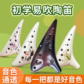 陶笛12孔中音C调十二AC儿童学生成人专业乐器