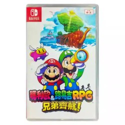 任天堂 香港直邮 港行中文原封 任天堂NS卡带 马里奥&路易吉RPG 兄弟齐航 Nintendo Switch 游戏 现货