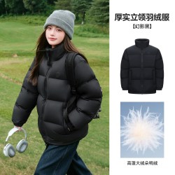 熊猫 骆驼熊猫羽绒服女款2026冬季新款户外保暖羽绒衣外套