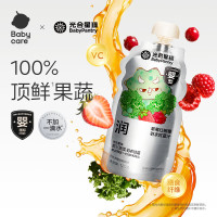 光合星球 婴标混合口味果蔬汁120g*5袋