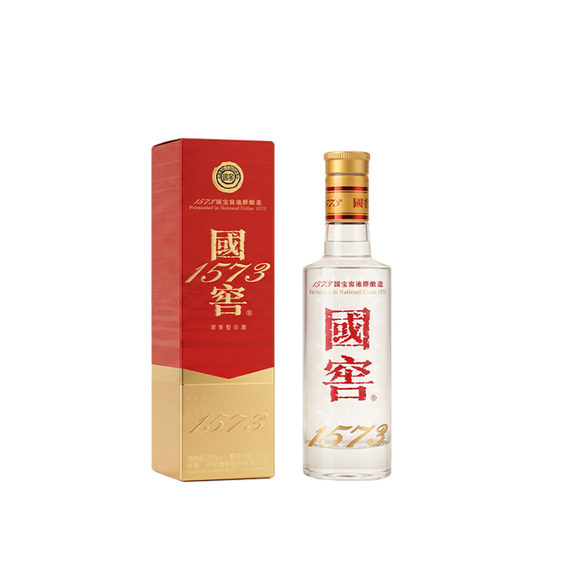 泸州老窖 国窖1573 浓香型白酒  国窖1573  38度99ml小酒