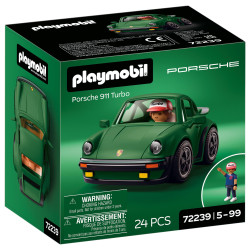 PLAYMOBIL 收藏车保时捷 911 Turbo 经典G 模型收藏版 72239