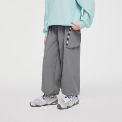 Mini Peace 太平鸟童装男童裤子春季2026新款儿童撞色长裤中大童工装裤