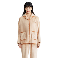 秋鹿 珊瑚绒加厚加绒 家居服套装