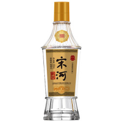 宋河粮液 水晶纪年1988浓香型白酒54度100ml