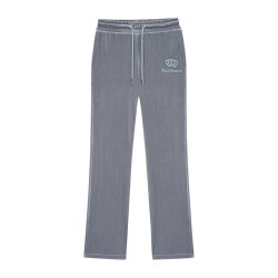 Juicy Couture 四方立绒外套女连帽烫钻丝绒上衣