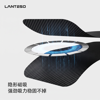 LANTESO 华为Mate XT2手机壳 600D芳纶纤维 磁吸款+金属圈