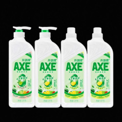 AXE 牌经典柠檬护肤洗洁精轻松去冷油4倍去农残维E护手配方1.01kg×3