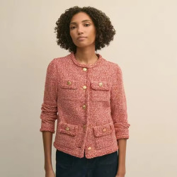 Brooks Brothers 女士 棉混纺粗花呢外套
