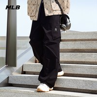 88VIP：MLB 官方 男女情侣时尚工装风防泼水软壳梭织裤秋季新款WPB17