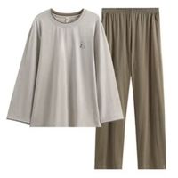 芬腾 长袖裤子家居服套装 男女款