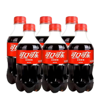 可口可乐 汽水碳酸饮料300ml*6瓶装 经典美味