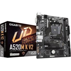 技嘉 A520M K V2 AMD AM4接口 Micro-ATX主板
