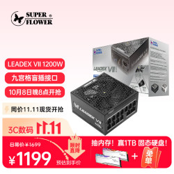 振华 白金全模 电脑电源  1200W