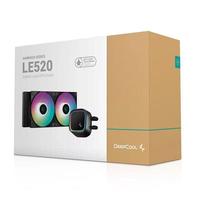 九州风神 LE720冰元素360一体式水冷CPU散热器ARGB1700AM5平台 LE520黑色(ARGB灯光)