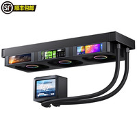 乔思伯 TF3 -360 屏显cpu水冷散热器lga1851 am5 9800x3d cpu超频水泵冷头 ips高亮屏幕 乔思伯 天幕TF3 360水冷散热器