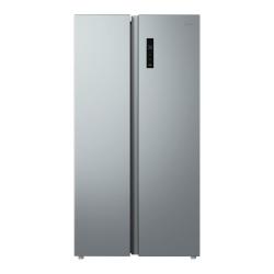 美的 MR-595WKPE 对开门冰箱570L钛钢灰-星烁