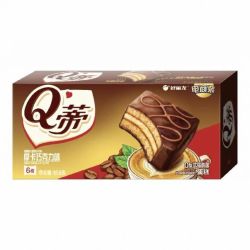 好丽友 Q蒂蛋糕 摩卡巧克力味 6枚装 168g 纯正不腻！