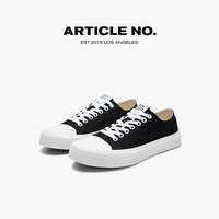 ARTICLE NO. 1007美式复古低帮厚底板鞋休闲帆布鞋