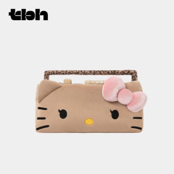 野兽派家居 三丽鸥Hello Kitty造型抱枕 复古收音机款